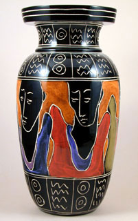 JazzWare Etruscan Vase