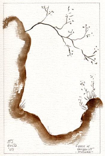 watercolor landscapes Series No.14