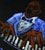 One of E.J. Gold's Jazz Musicians from the Wynton Marsalis Installation