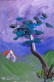 ..Burton Farm Vertical Purple Sky