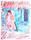 ..MAN ON THE COBBLESTONE STREET <br> Teton, Edition of 6, 11x15
