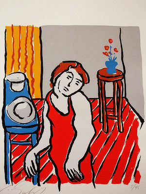 Oak Room, 1987 by E.J. Gold
