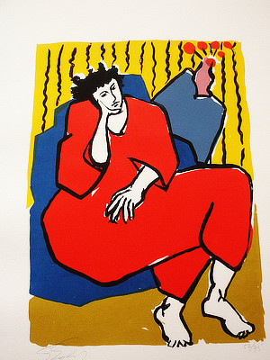 Odalisque III, 1987 by E.J. Gold