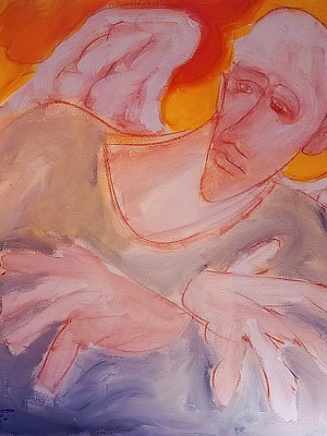 Angel of Gentle Benediction, 1992 by E.J. Gold